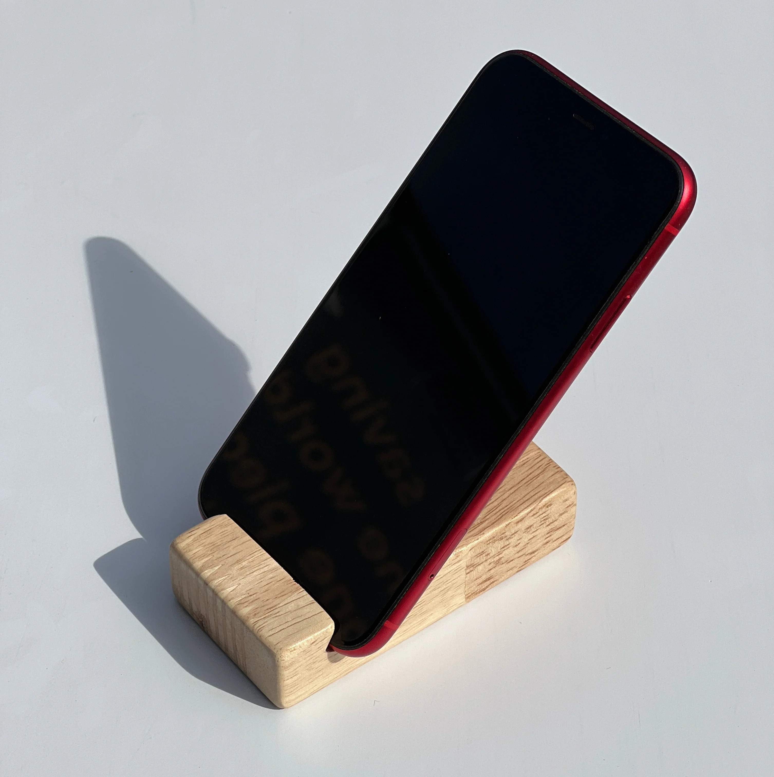 KECHI Hevea Wood Phoneholder - Image 2