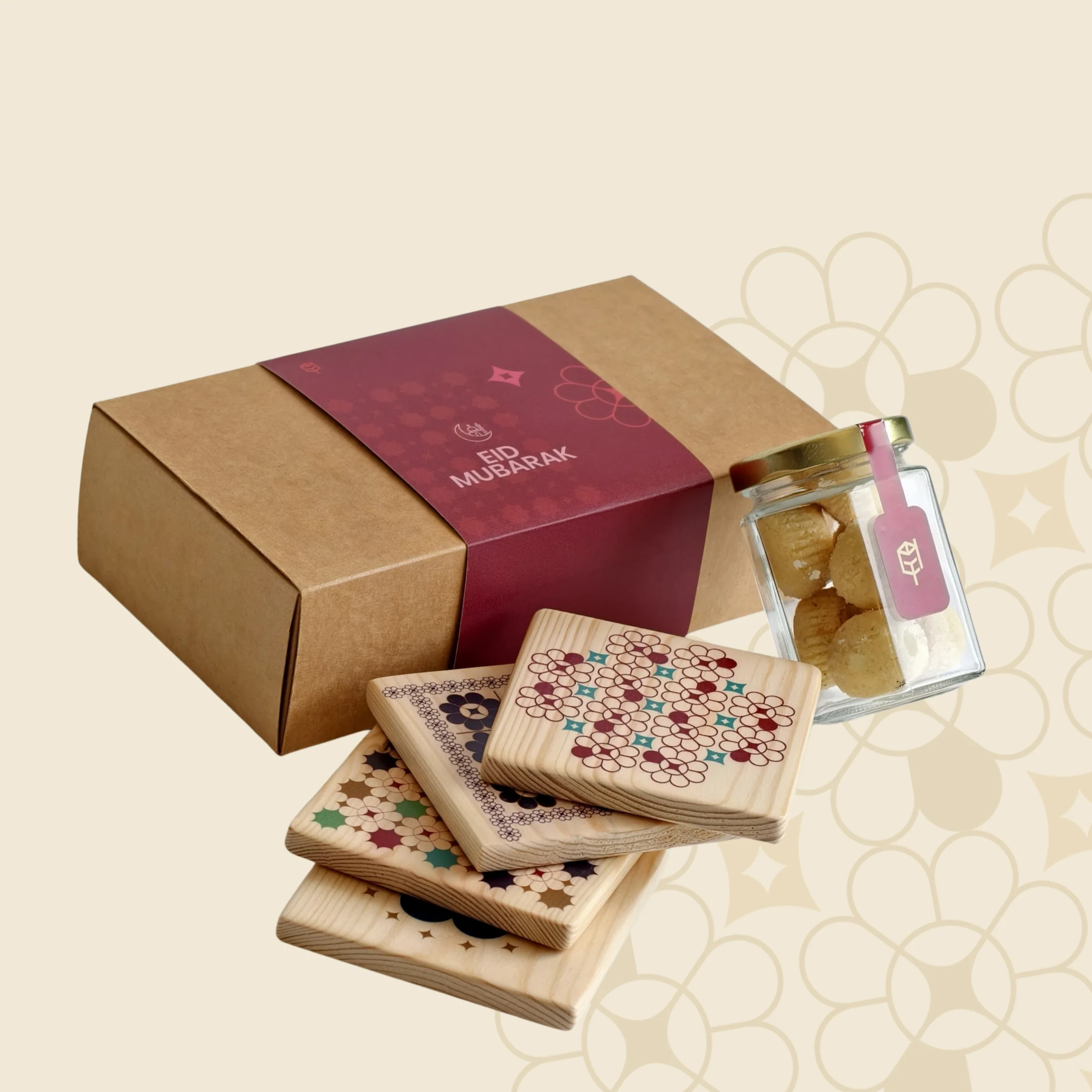 Kuih & Coaster Set (4 Coasters) - Image 3
